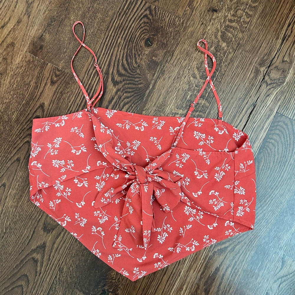 A&F Floral Bandana Top - WORN ONCE